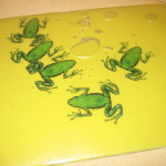 Коврик для мышки. Гелевый. Лягушки в постоянном движении. Классно